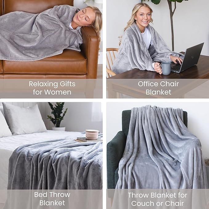 CozyWings™ - Wearable winged Blanket