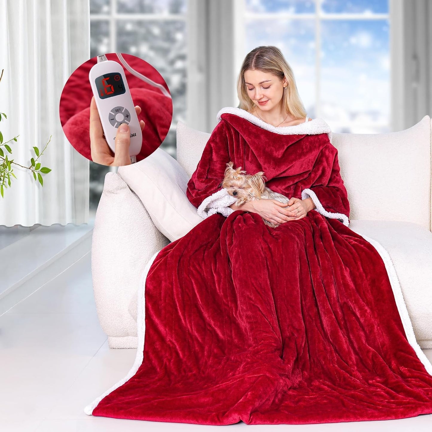 CozyHug™ - Wearable Electric Blanket